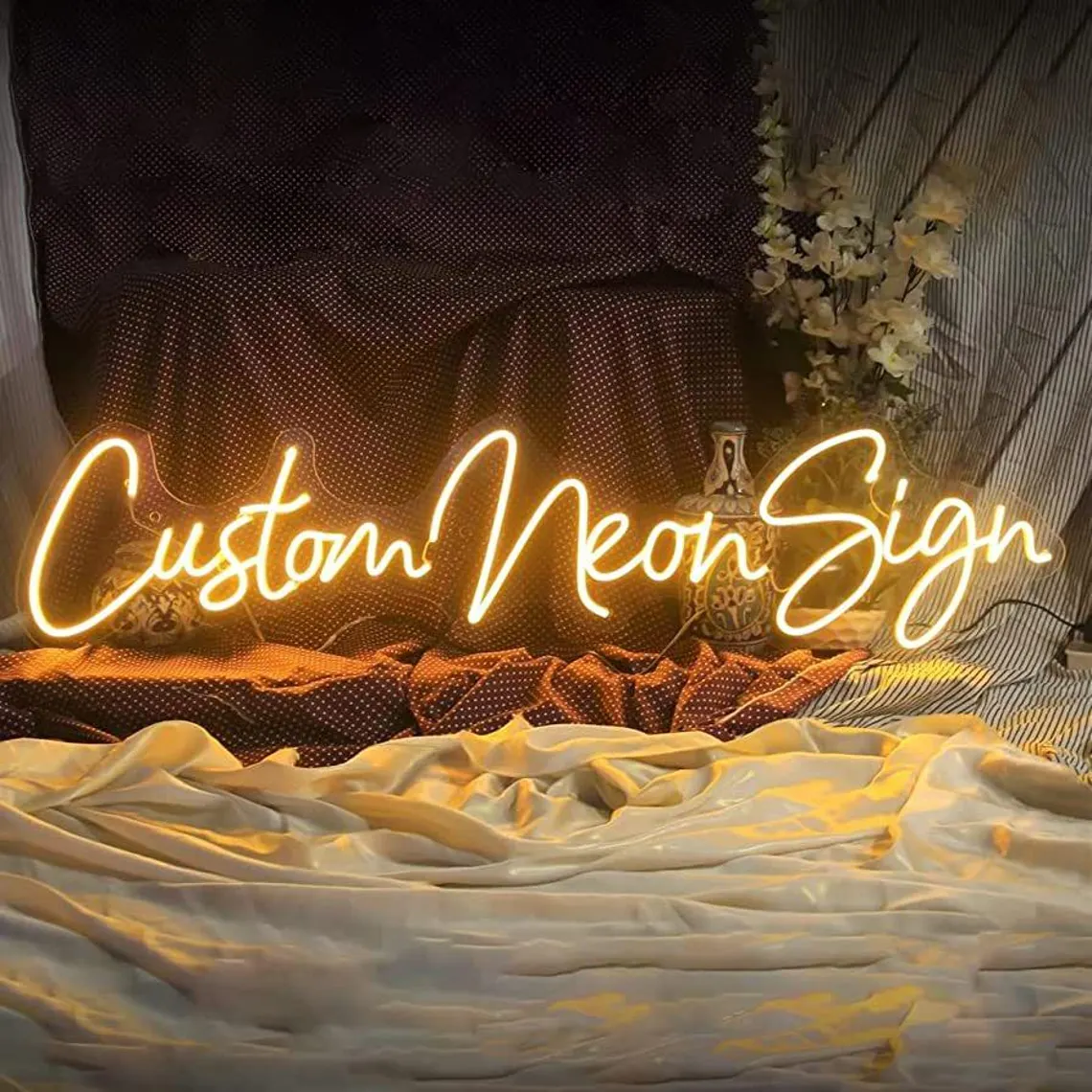 Bedroom Lighting Decor Ideas - Personalized Custom Neon Light Sign LED