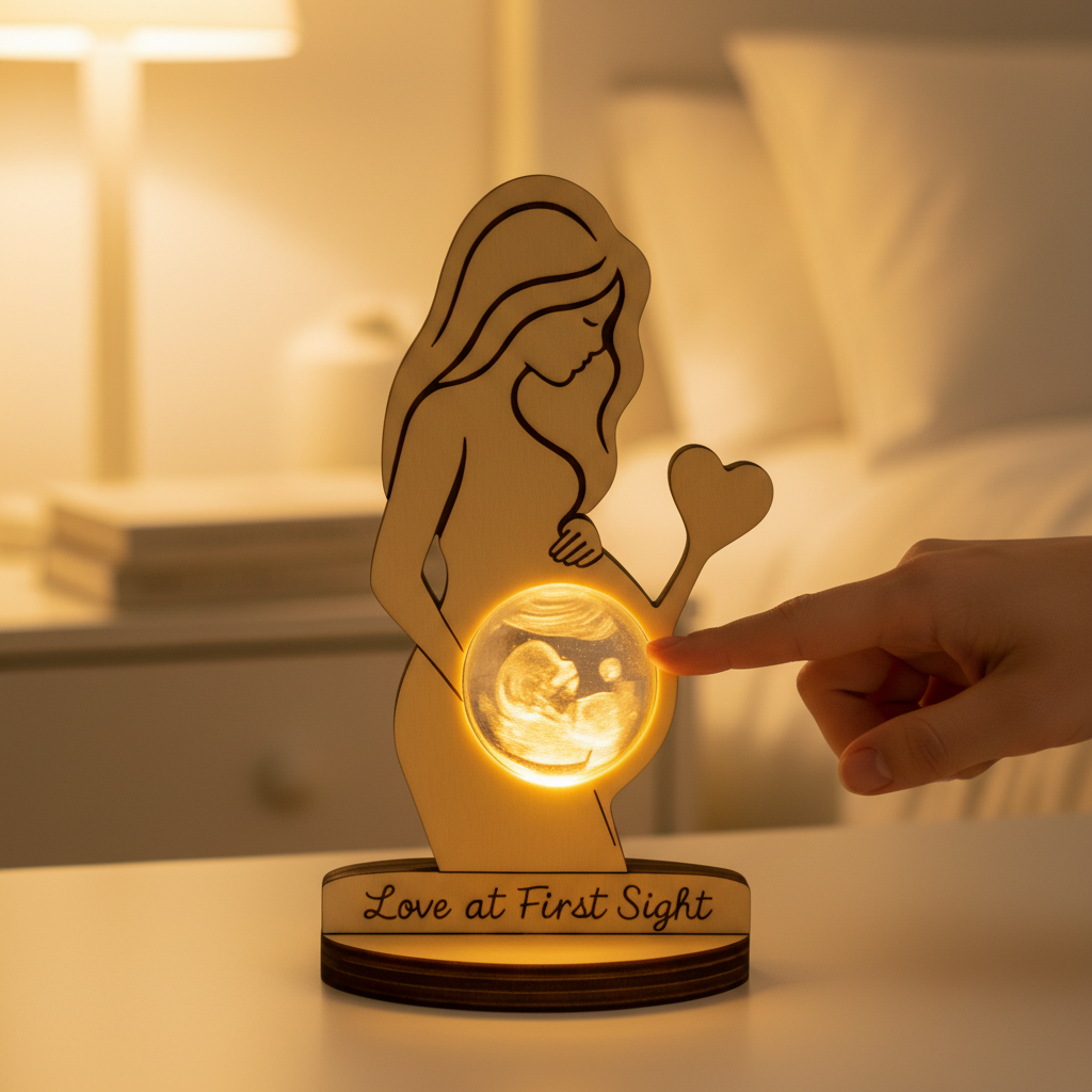 Lighting Decor For Wedding - Custom Photo Night Light Personalized 3D