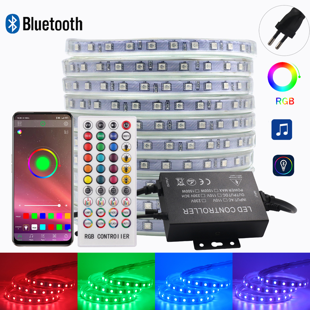 220V Bluetooth RGB Led Strip L - Decor Lighting Uk 리뷰 및 가격
