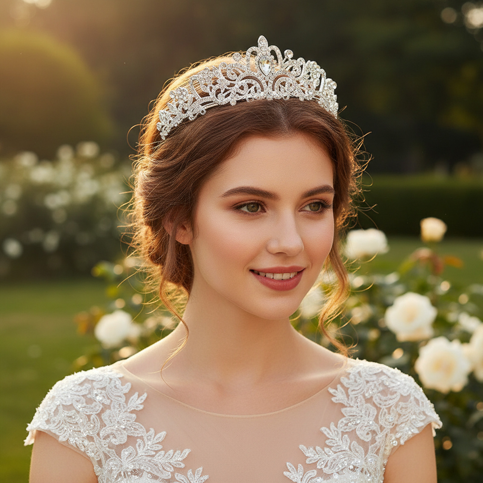 Elegant Bridal Crown Sparkly R - Elegant Decor & Lighting Llc 리뷰 및 가격