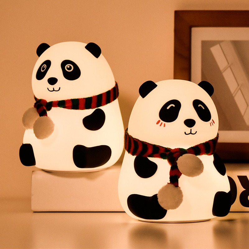 Cute Cartoon Pandas with Big E - Bedroom Lighting Decor Ideas 리뷰 및 가격