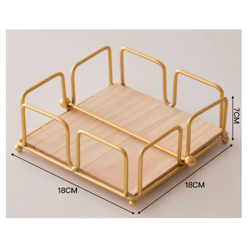Modern Napkin Holder with Wood - Elegant Decor & Lighting Llc 리뷰 및 가격