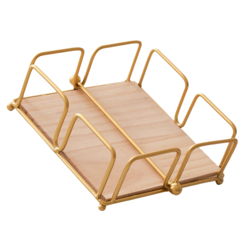 Modern Napkin Holder with Wood - Elegant Decor & Lighting Llc 리뷰 및 가격