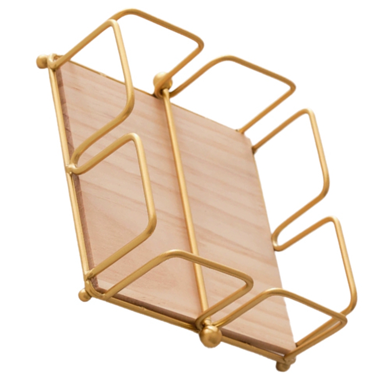 Modern Napkin Holder with Wood - Elegant Decor & Lighting Llc 리뷰 및 가격
