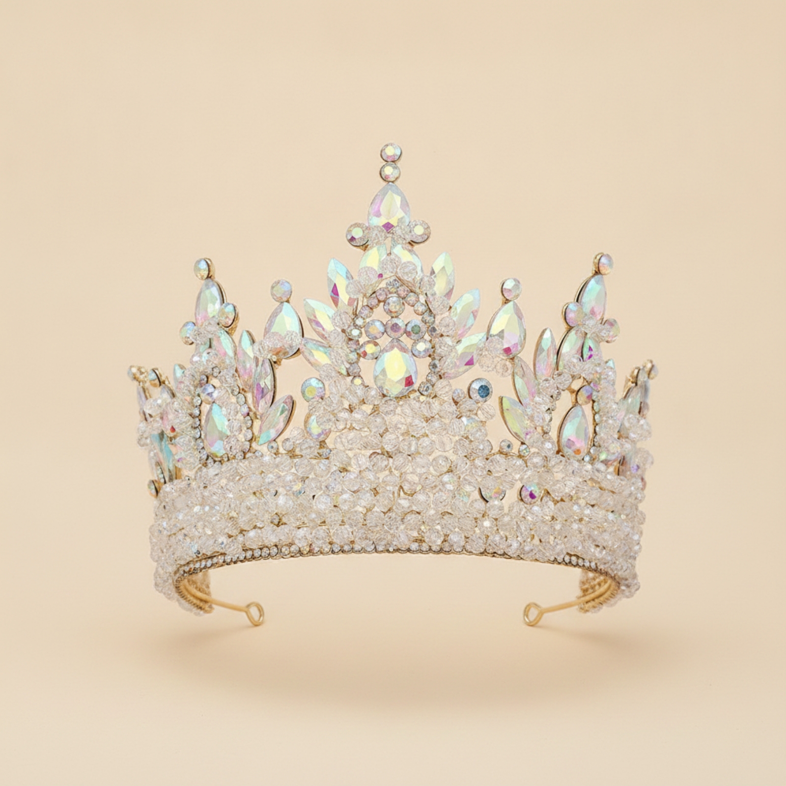 Rhinestone Crown with Comb Spa - Elegant Decor & Lighting Llc 리뷰 및 가격