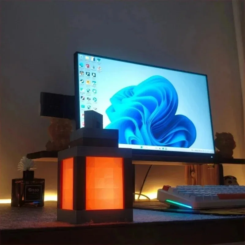 Pendant Lamp Pixel Style Wall  - Lighting World Decor 리뷰 및 가격