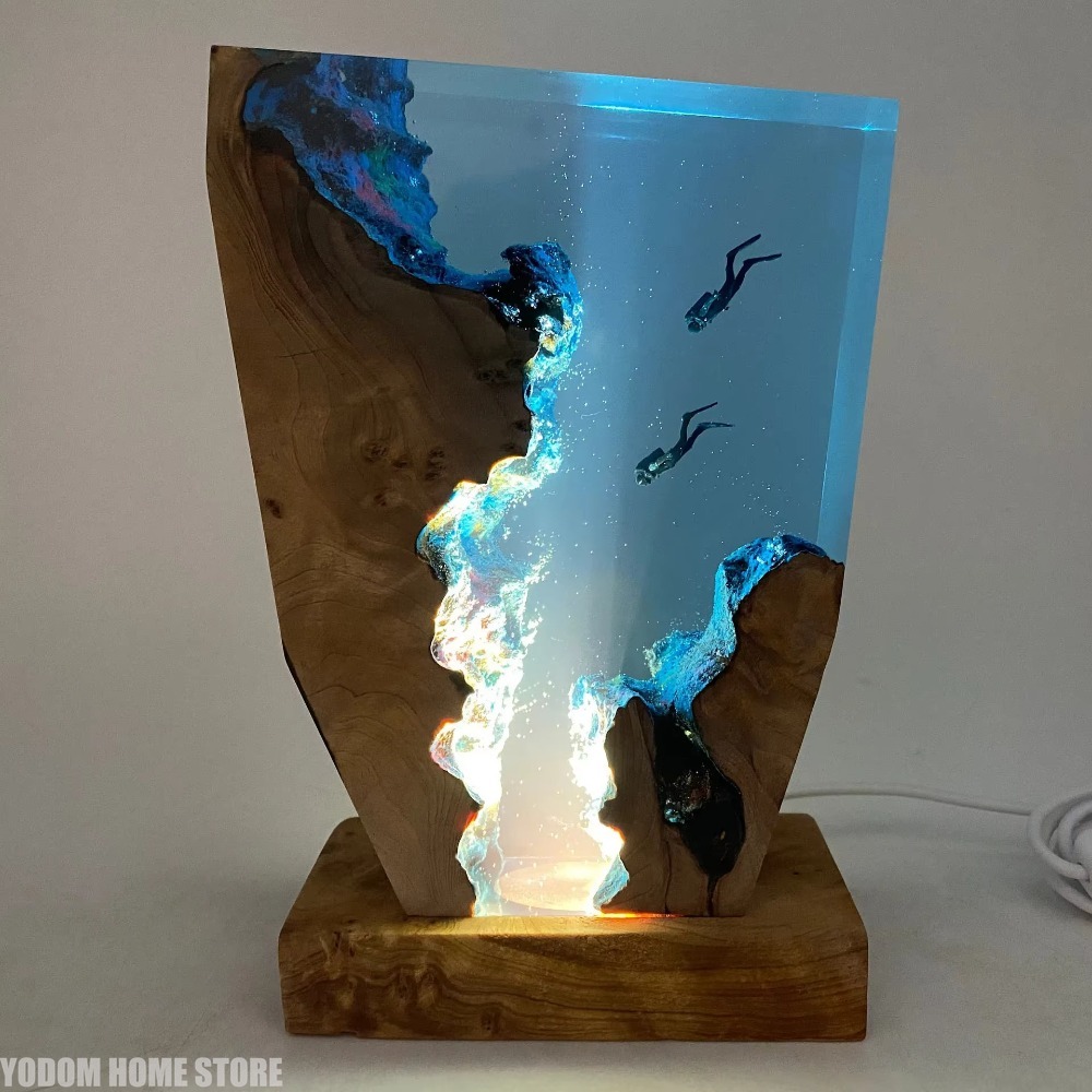 New Seabed World Organism Resi - Lighting World Decor 리뷰 및 가격