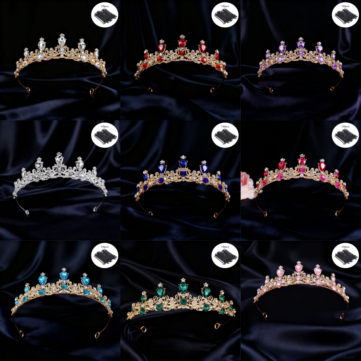 Bridal Tiara Vintage Scroll Rh - Elegant Decor & Lighting Llc 리뷰 및 가격