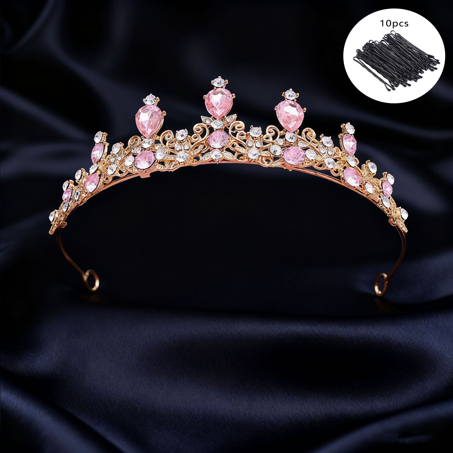 Bridal Tiara Vintage Scroll Rh - Elegant Decor & Lighting Llc 리뷰 및 가격