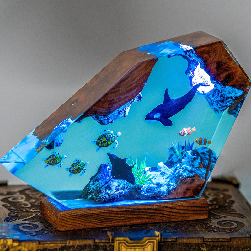 Seabed World Organism Resin Ta - Lighting World Decor 리뷰 및 가격