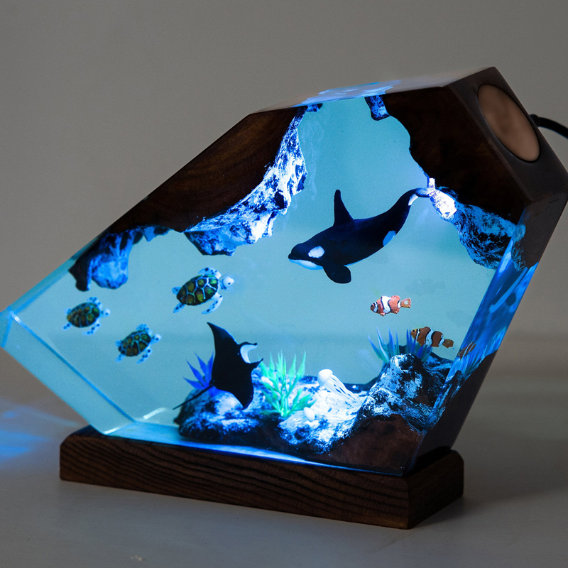 Seabed World Organism Resin Ta - Lighting World Decor 리뷰 및 가격
