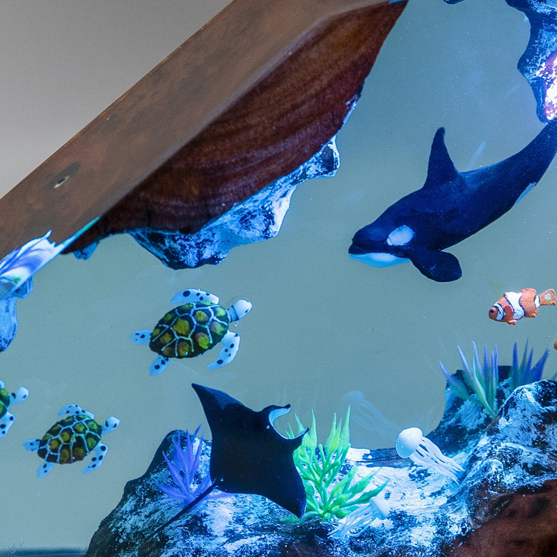 Seabed World Organism Resin Ta - Lighting World Decor 리뷰 및 가격