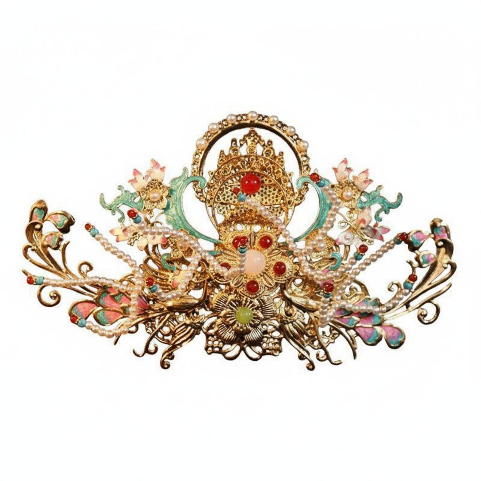 Traditional Chinese Hair Crown - Elegant Decor & Lighting Llc 리뷰 및 가격