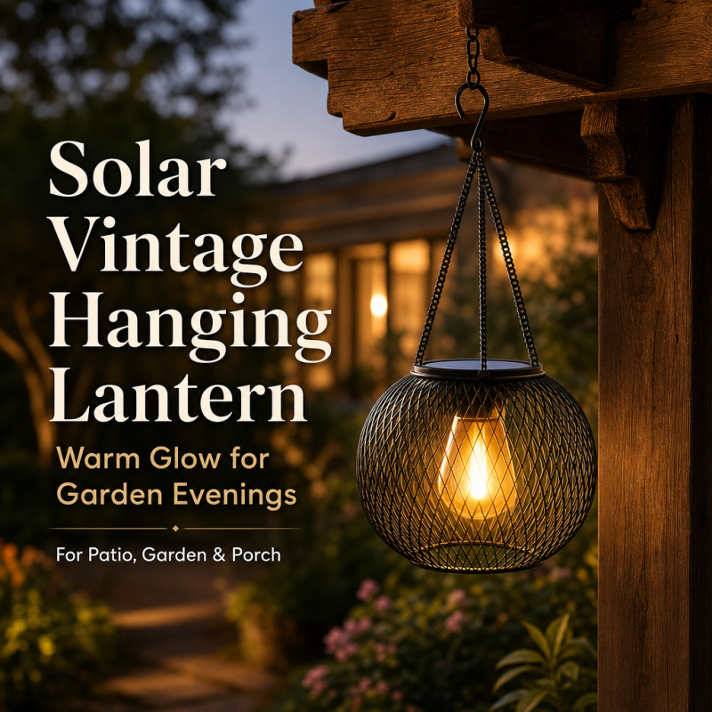 Solar Powered LED Hanging Floo - Decor Lighting Floor Lamps 리뷰 및 가격