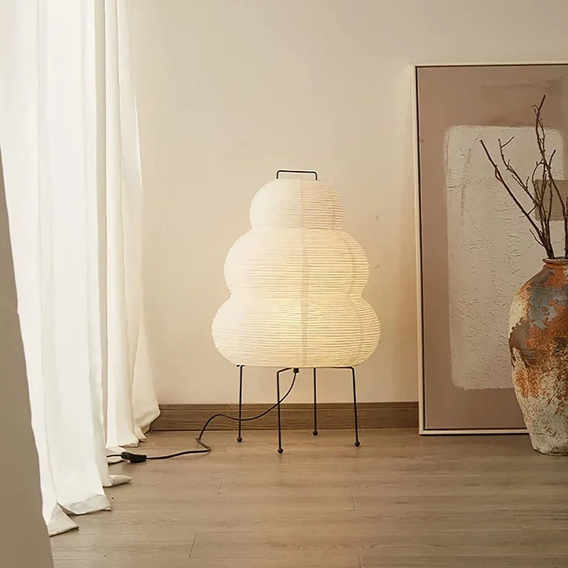 Japanese Design Akari Noguchi  - Floor Lamp Tripod 리뷰 및 가격