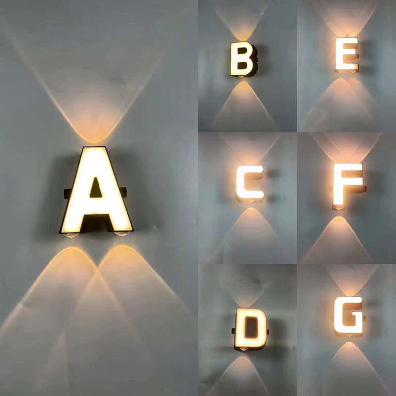 LED Letter Lights Sign 26 Alph - Lighting Decor Company 리뷰 및 가격