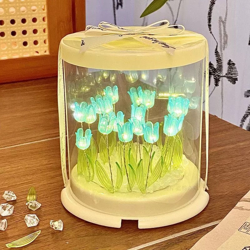 DIY Tulip Lamp Simulation Flow - Decor Lighting Table Lamps 리뷰 및 가격