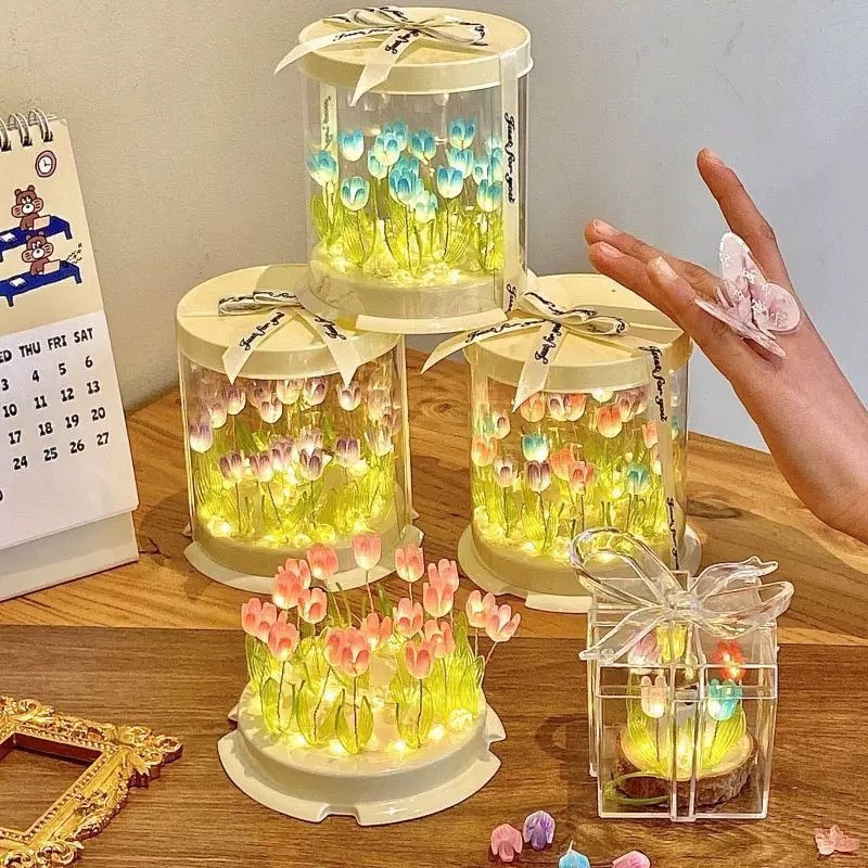 DIY Tulip Lamp Simulation Flow - Decor Lighting Table Lamps 리뷰 및 가격