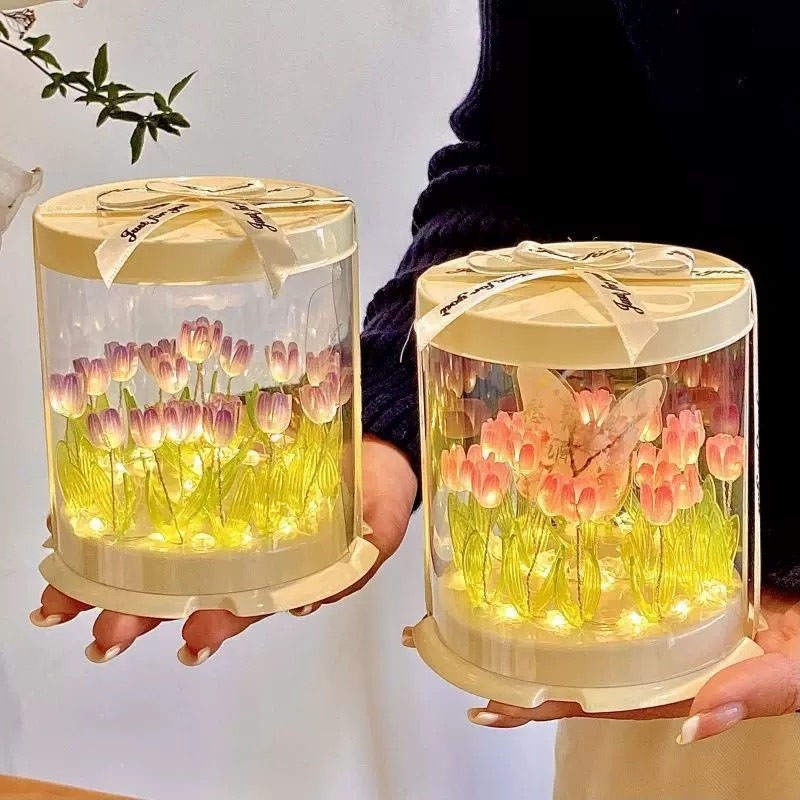 DIY Tulip Lamp Simulation Flow - Decor Lighting Table Lamps 리뷰 및 가격