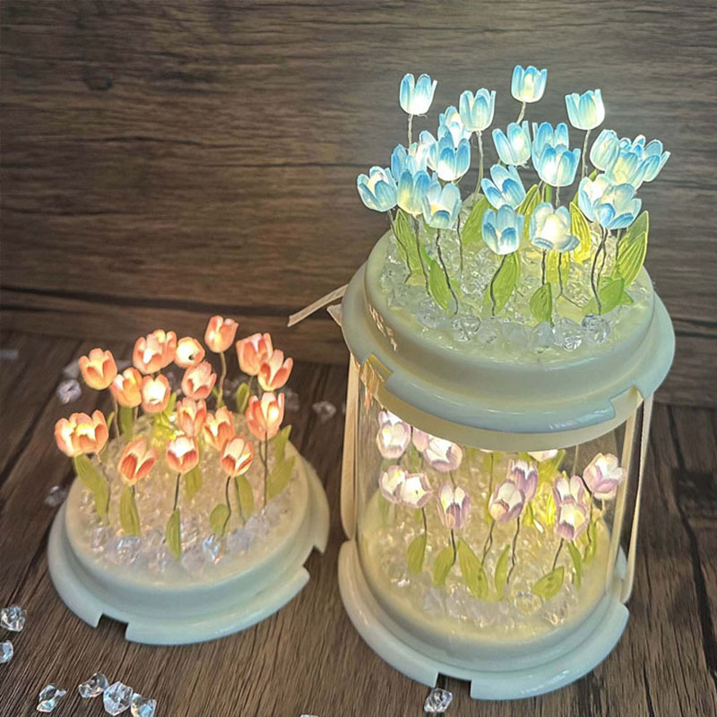 DIY Tulip Lamp Simulation Flow - Decor Lighting Table Lamps 리뷰 및 가격
