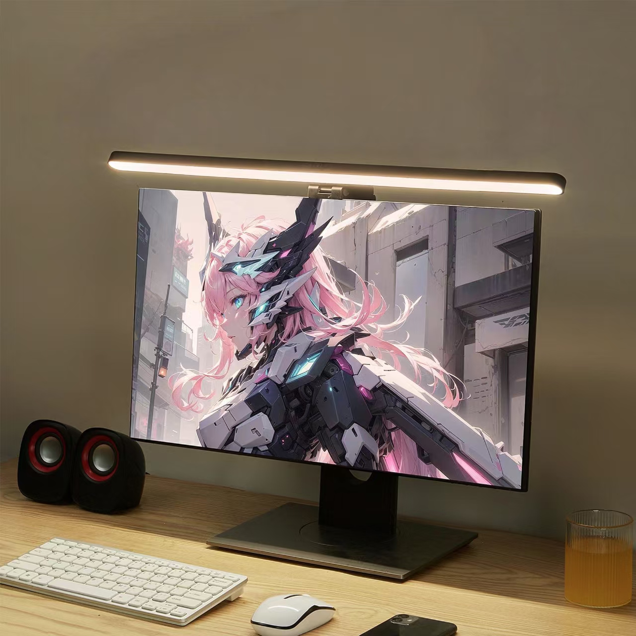 LED Monitor Light Hanging Desk - Touch Dimmer Lamp 리뷰 및 가격