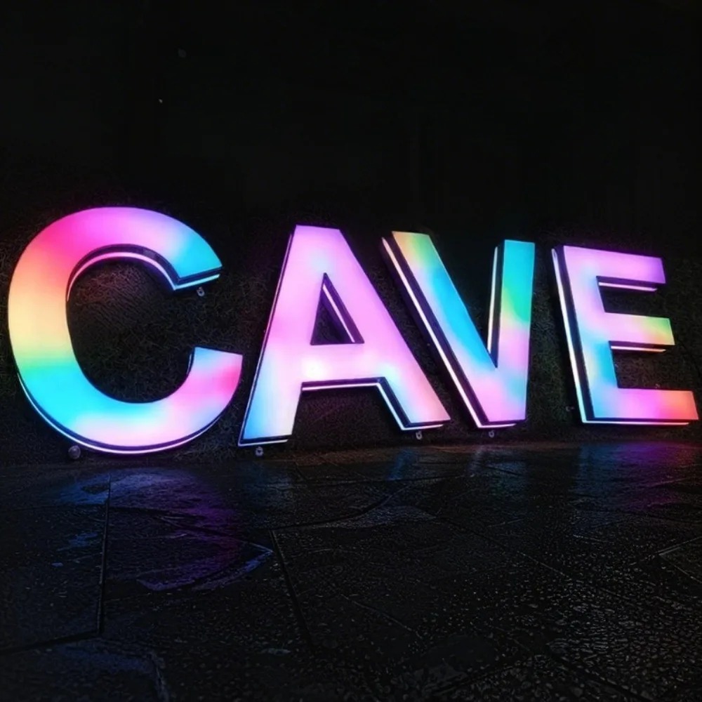 Custom RGB Metal LED Sign Wall - Lighting Decor Company 리뷰 및 가격