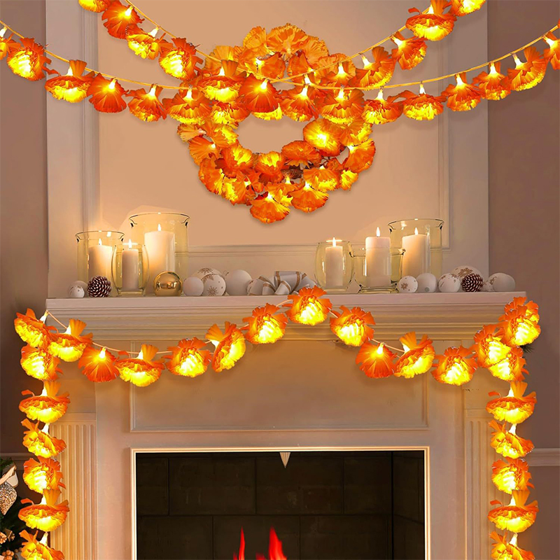 3M Mexican Marigold Artificial - Lighting Decoration For Diwali 리뷰 및 가격