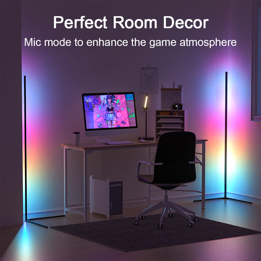 RGB LED Floor lamp Indoor Home - Floor Lamp Tripod 리뷰 및 가격
