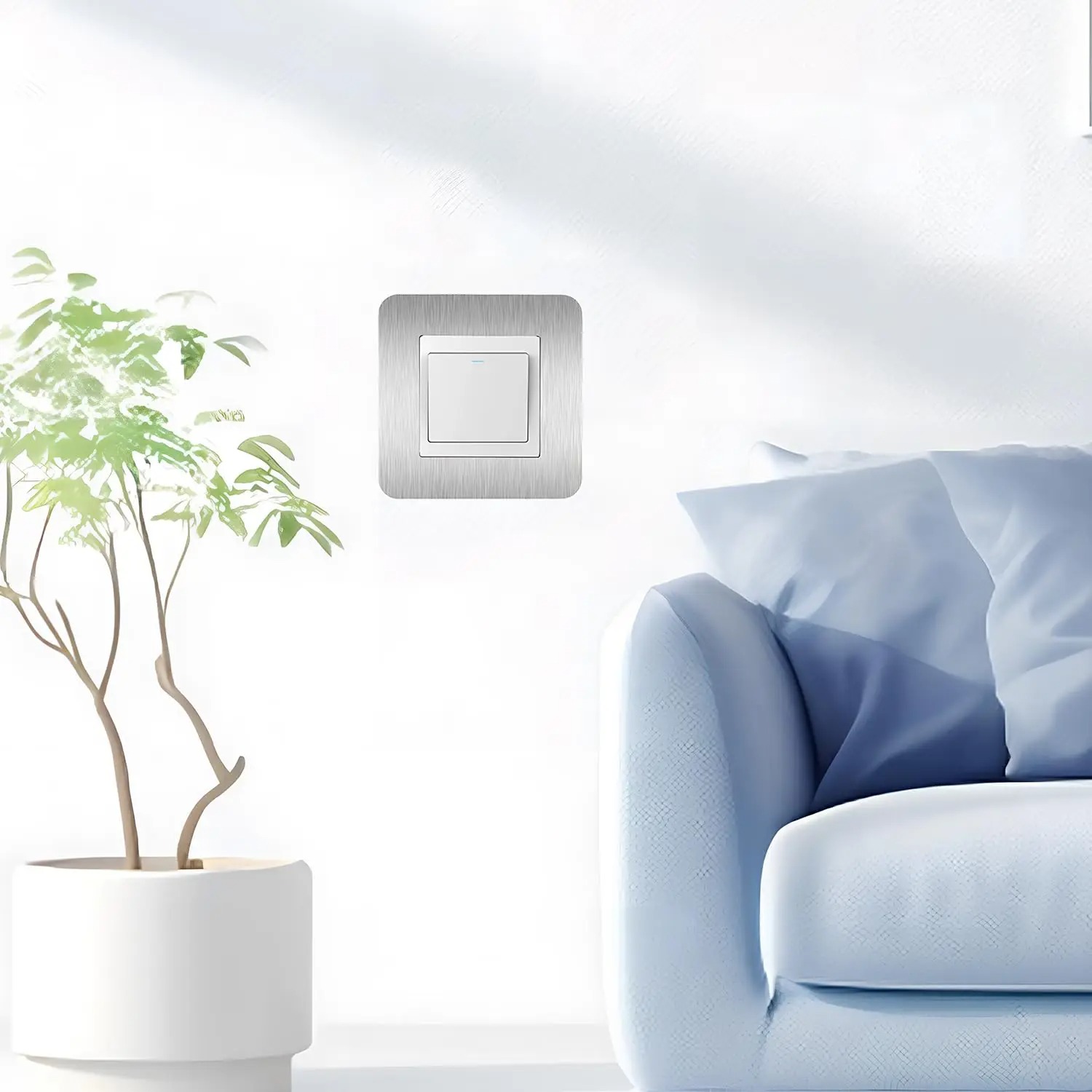 4pcs Silvery Self-Adhesive Lig - Decor Lighting Uk 리뷰 및 가격