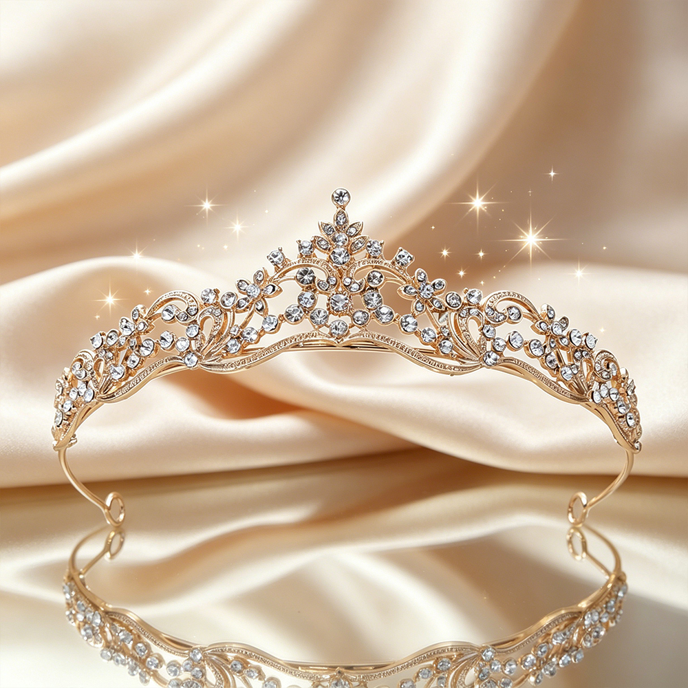 Clear Rhinestone Floral Bridal - Elegant Decor & Lighting Llc 리뷰 및 가격