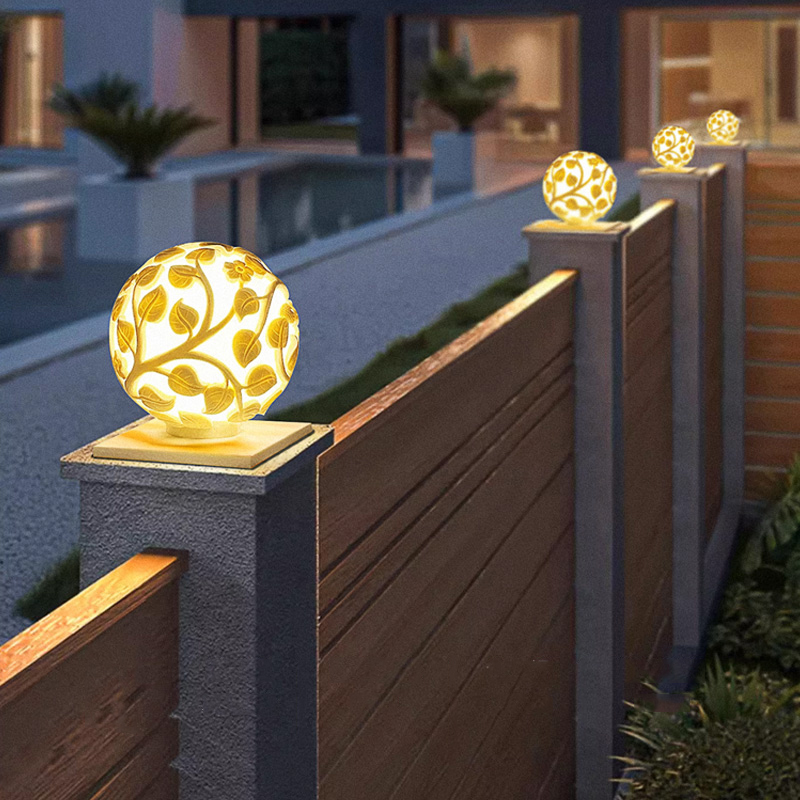Outdoor column lights solar LE - Decor Lighting Floor Lamps 리뷰 및 가격