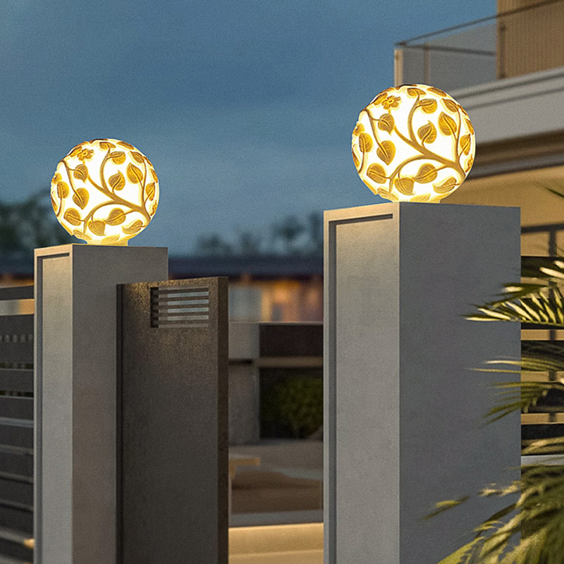Outdoor column lights solar LE - Decor Lighting Floor Lamps 리뷰 및 가격