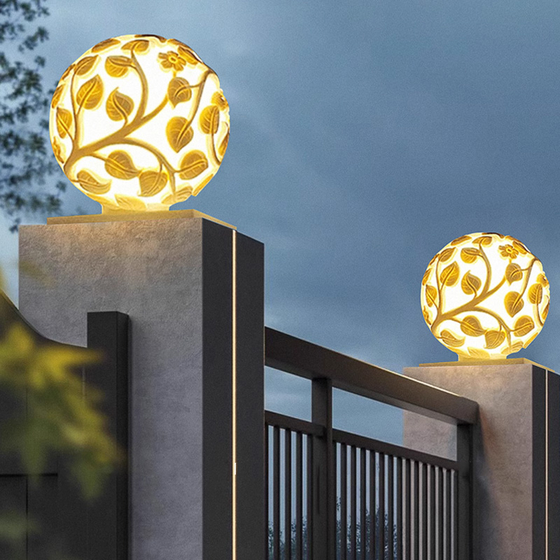 Outdoor column lights solar LE - Decor Lighting Floor Lamps 리뷰 및 가격