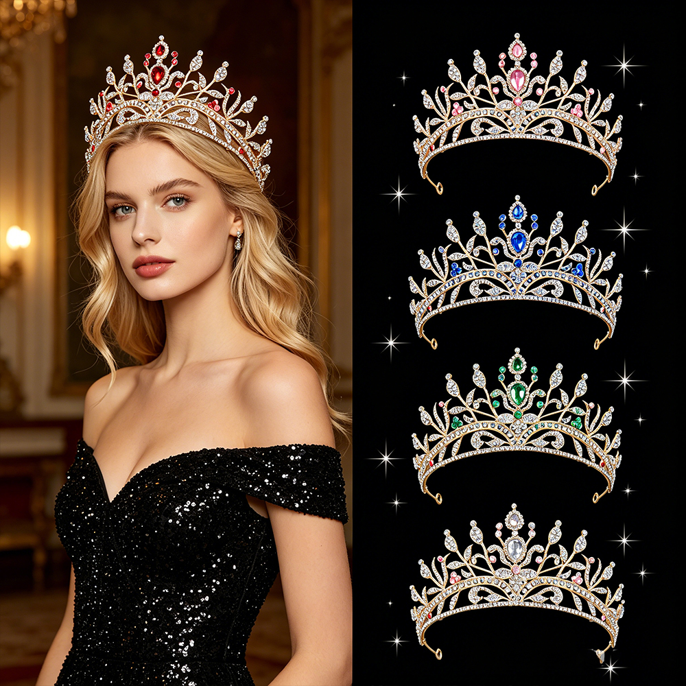 Fashion Baroque Bridal Tiara S - Elegant Decor & Lighting Llc 리뷰 및 가격