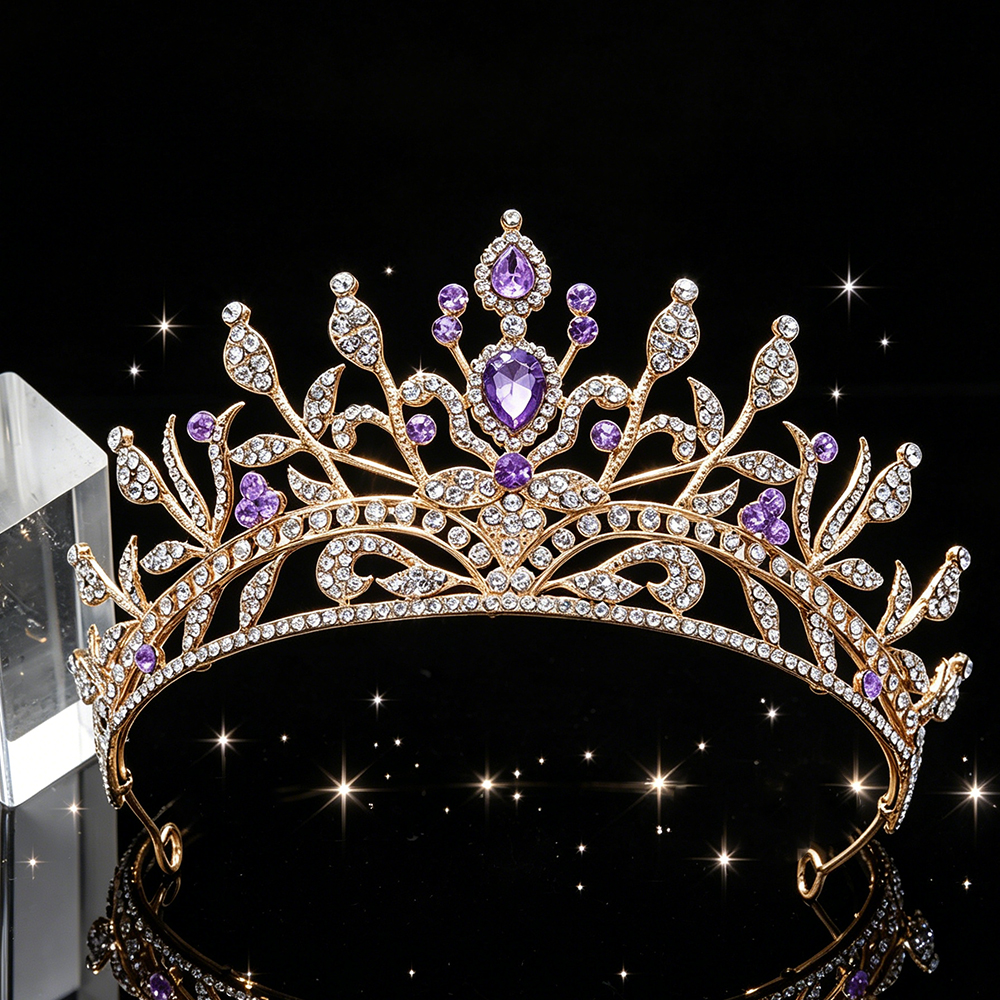 Fashion Baroque Bridal Tiara S - Elegant Decor & Lighting Llc 리뷰 및 가격