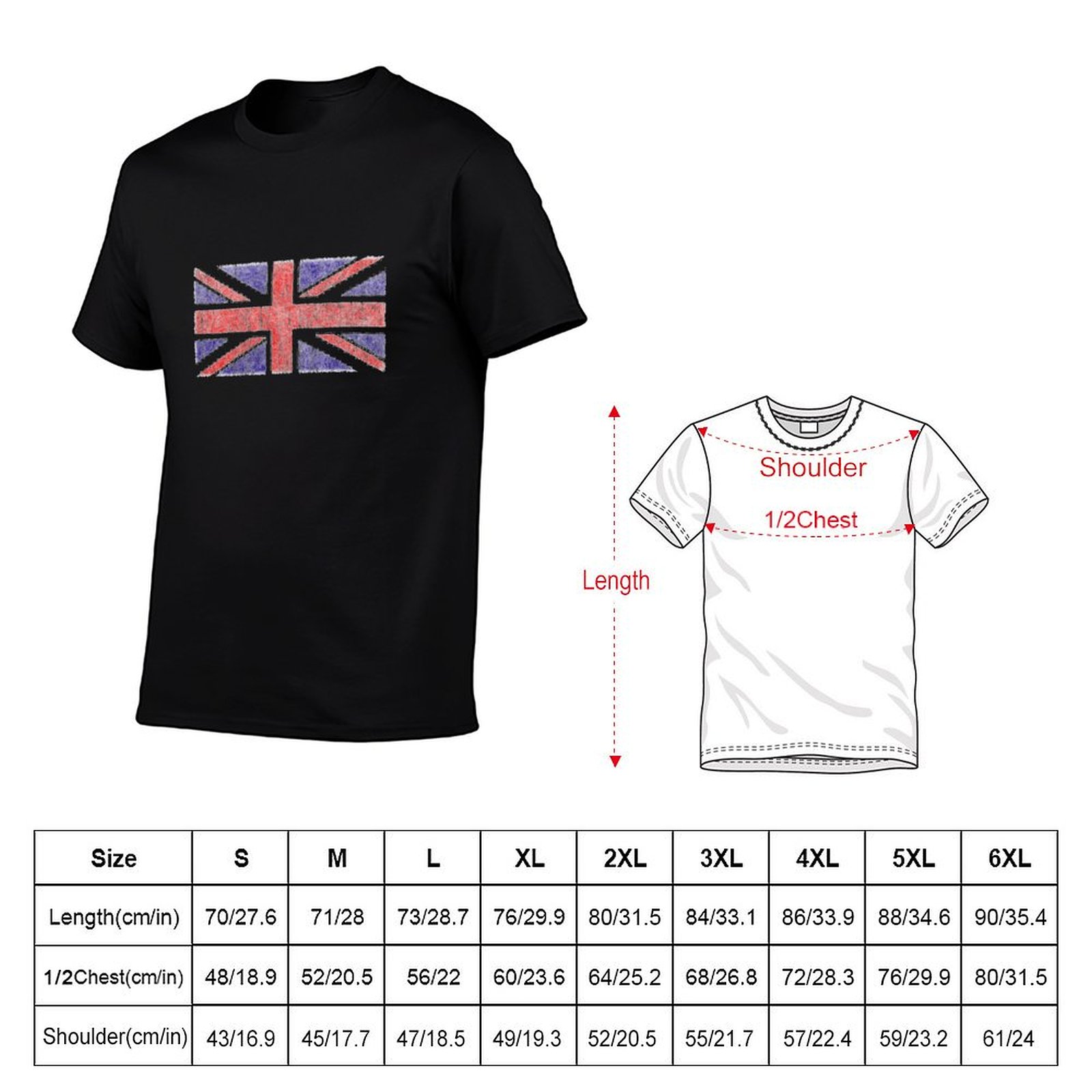 Vintage UK Union Jack Flag T-S - Union Lighting & Decor Collabs 리뷰 및 가격