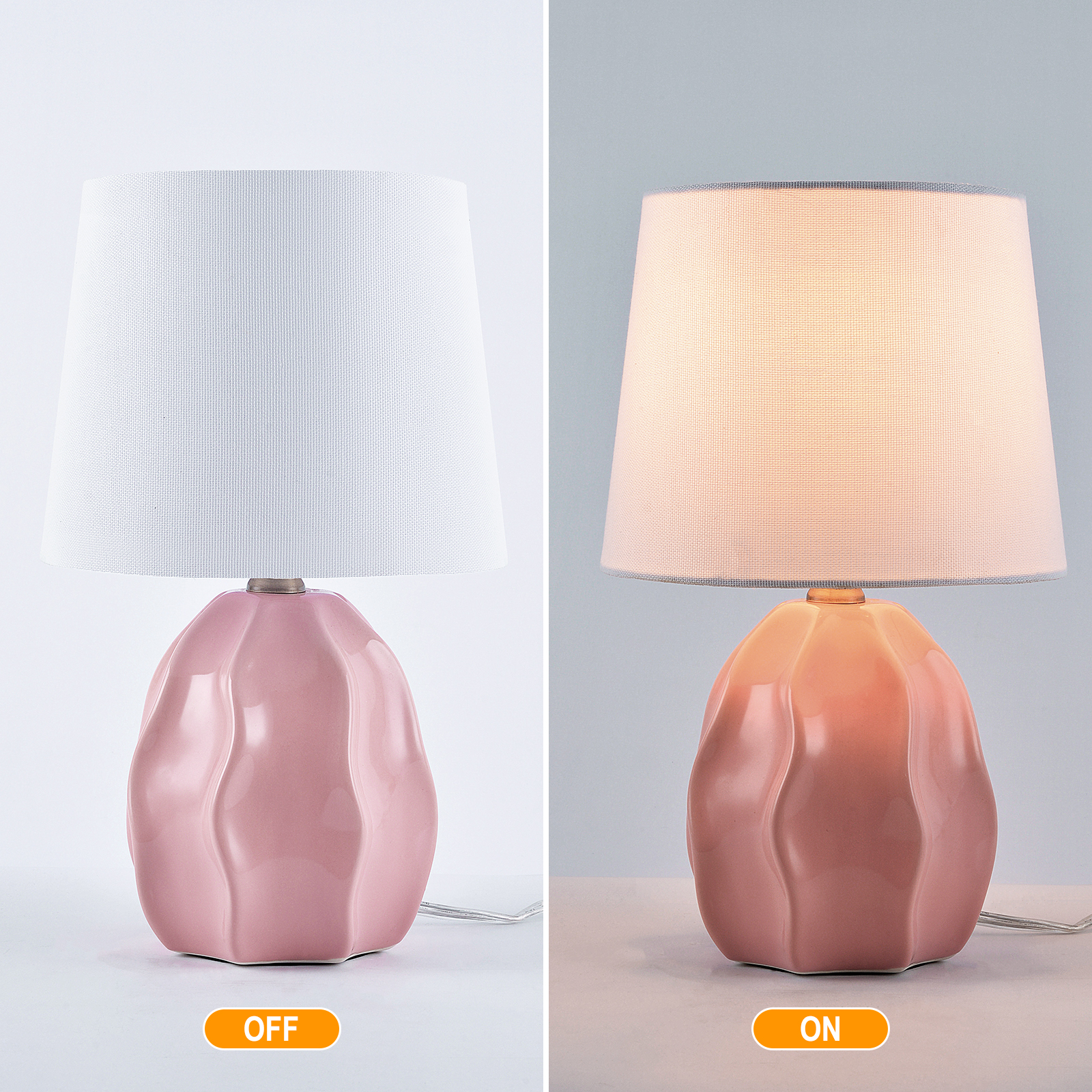 13.5 inch Bedside lamp Modern  - Lighting Table Decor 리뷰 및 가격