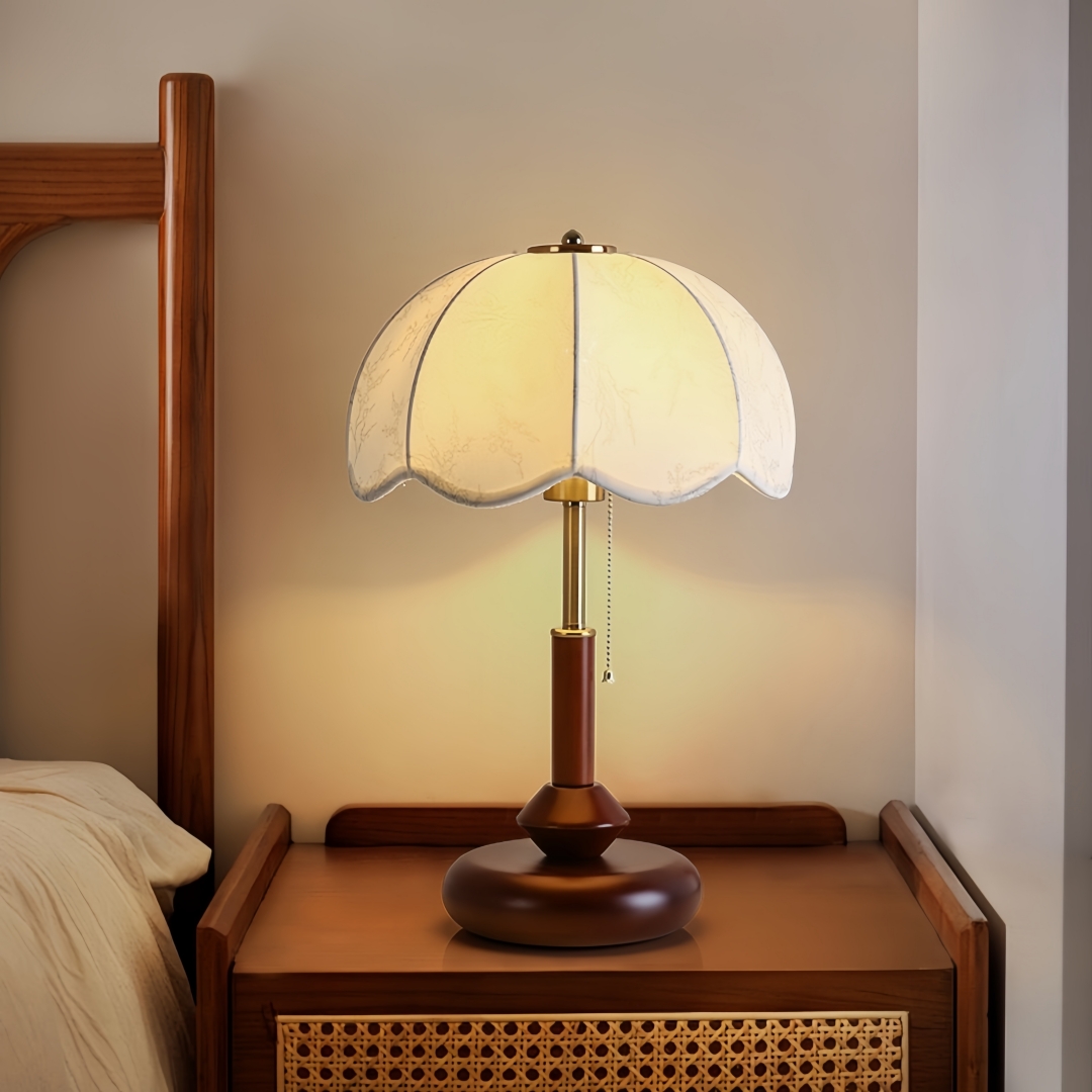 Vintage Scalloped Dome Table L - Decor Lighting Table Lamps 리뷰 및 가격