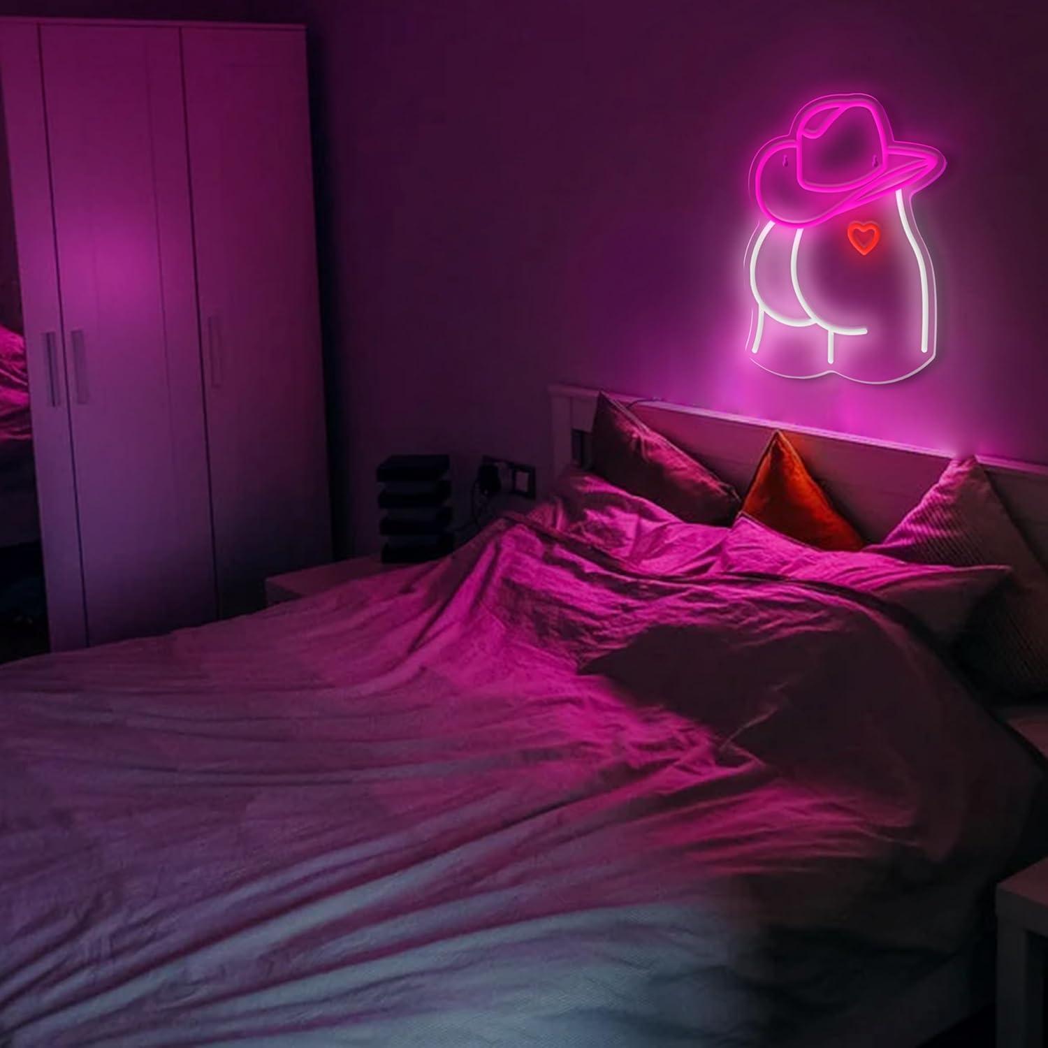 Cowgirl Neon Sign Dimmable LED - Lighting Decor For Wedding 리뷰 및 가격