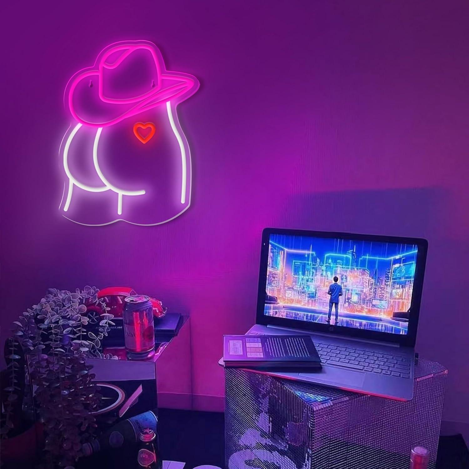 Cowgirl Neon Sign Dimmable LED - Lighting Decor For Wedding 리뷰 및 가격