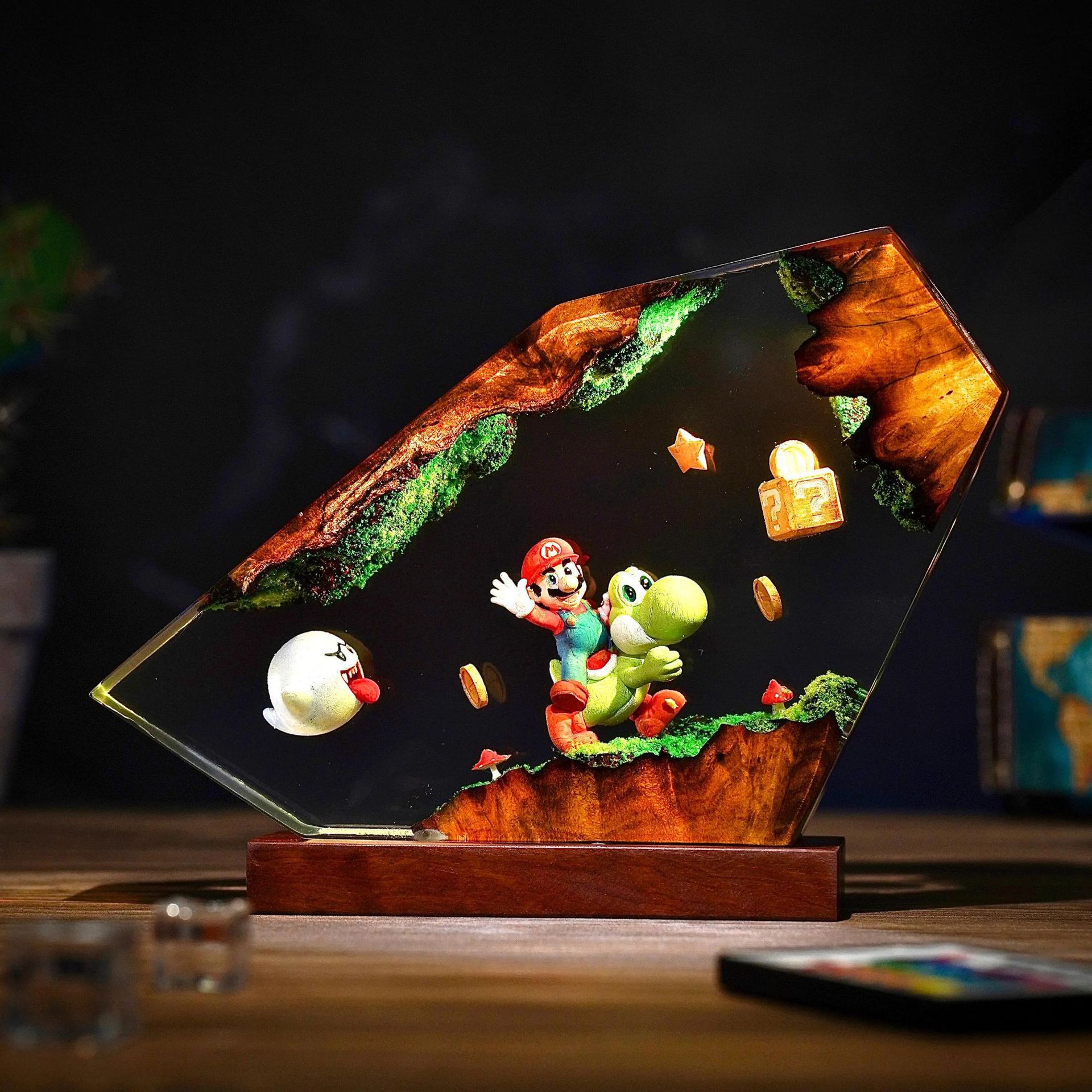 Table Resin Lamp Cartoon Anime - Decor Lighting Table Lamps 리뷰 및 가격