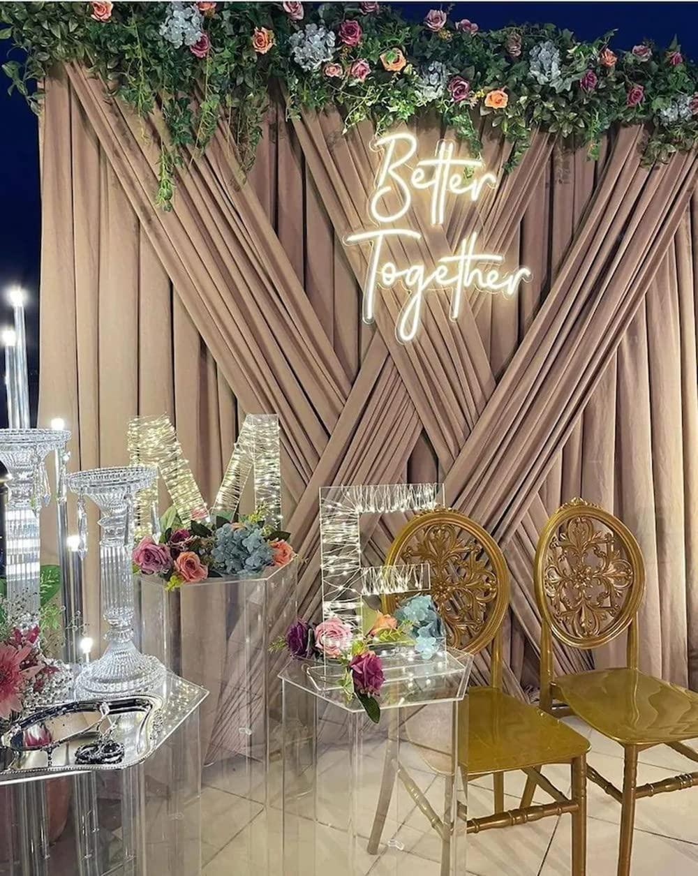 Better Together Neon Sign USB  - Lighting Decor For Wedding 리뷰 및 가격