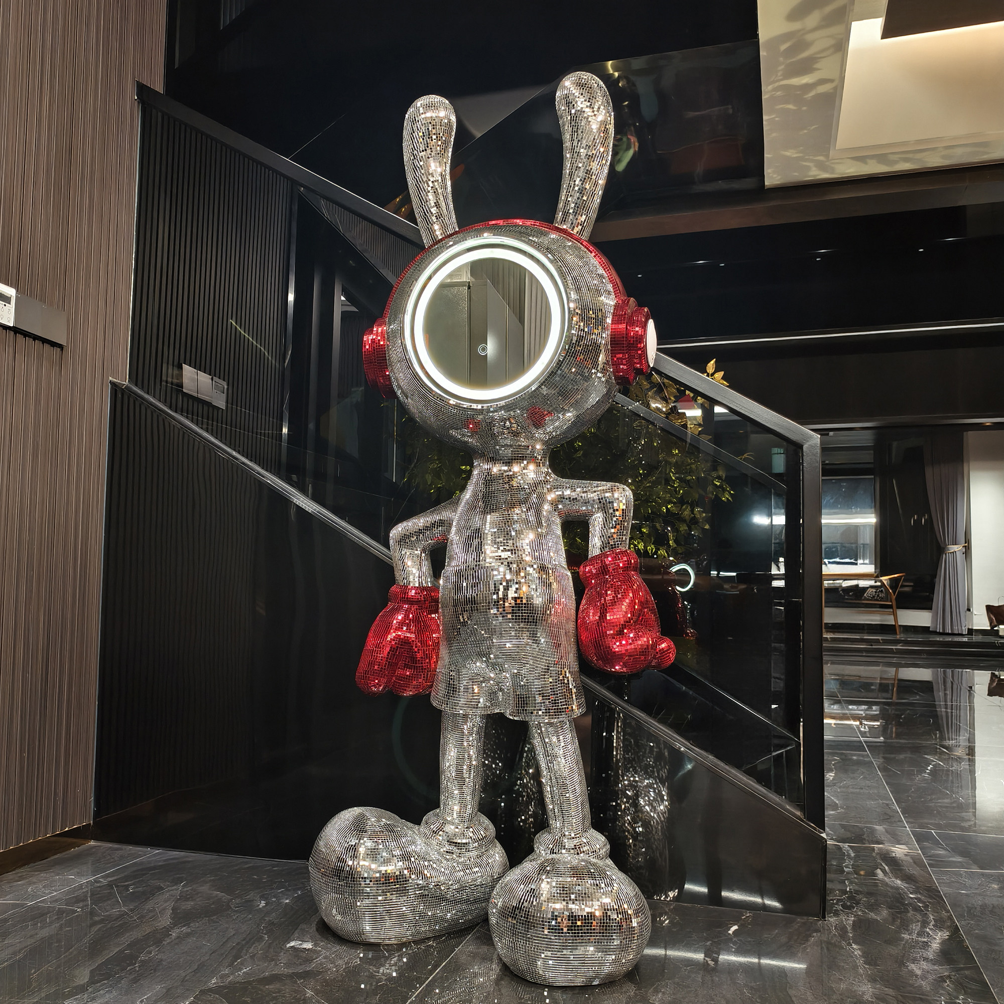 Space Rabbit Mickey Floor Stan - Lighting Decor Company 리뷰 및 가격