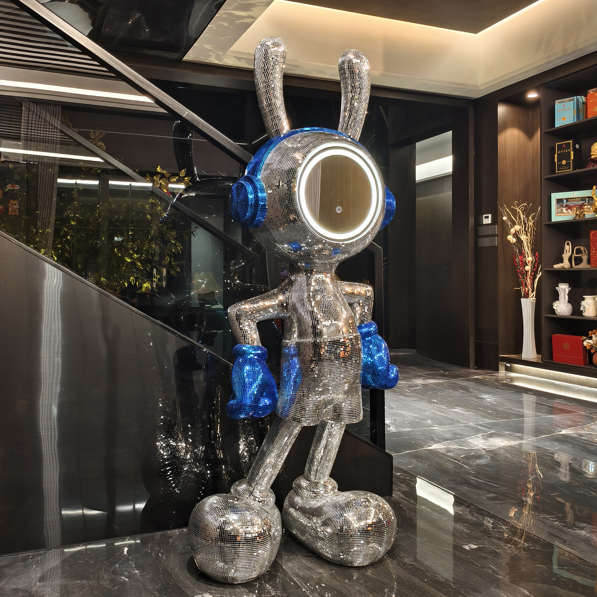 Space Rabbit Mickey Floor Stan - Lighting Decor Company 리뷰 및 가격