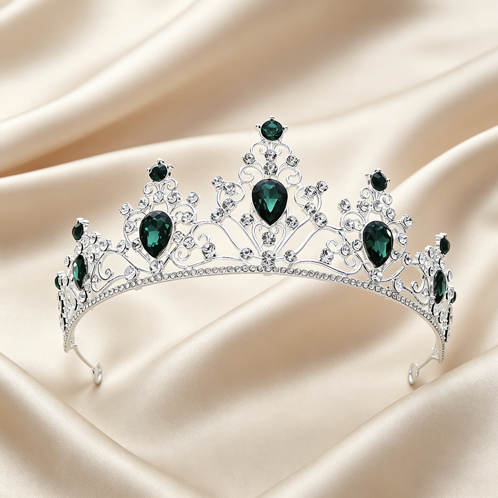 Baroque Bridal Tiara Sparkling - Elegant Decor & Lighting Llc 리뷰 및 가격