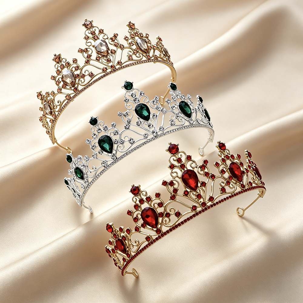 Baroque Bridal Tiara Sparkling - Elegant Decor & Lighting Llc 리뷰 및 가격