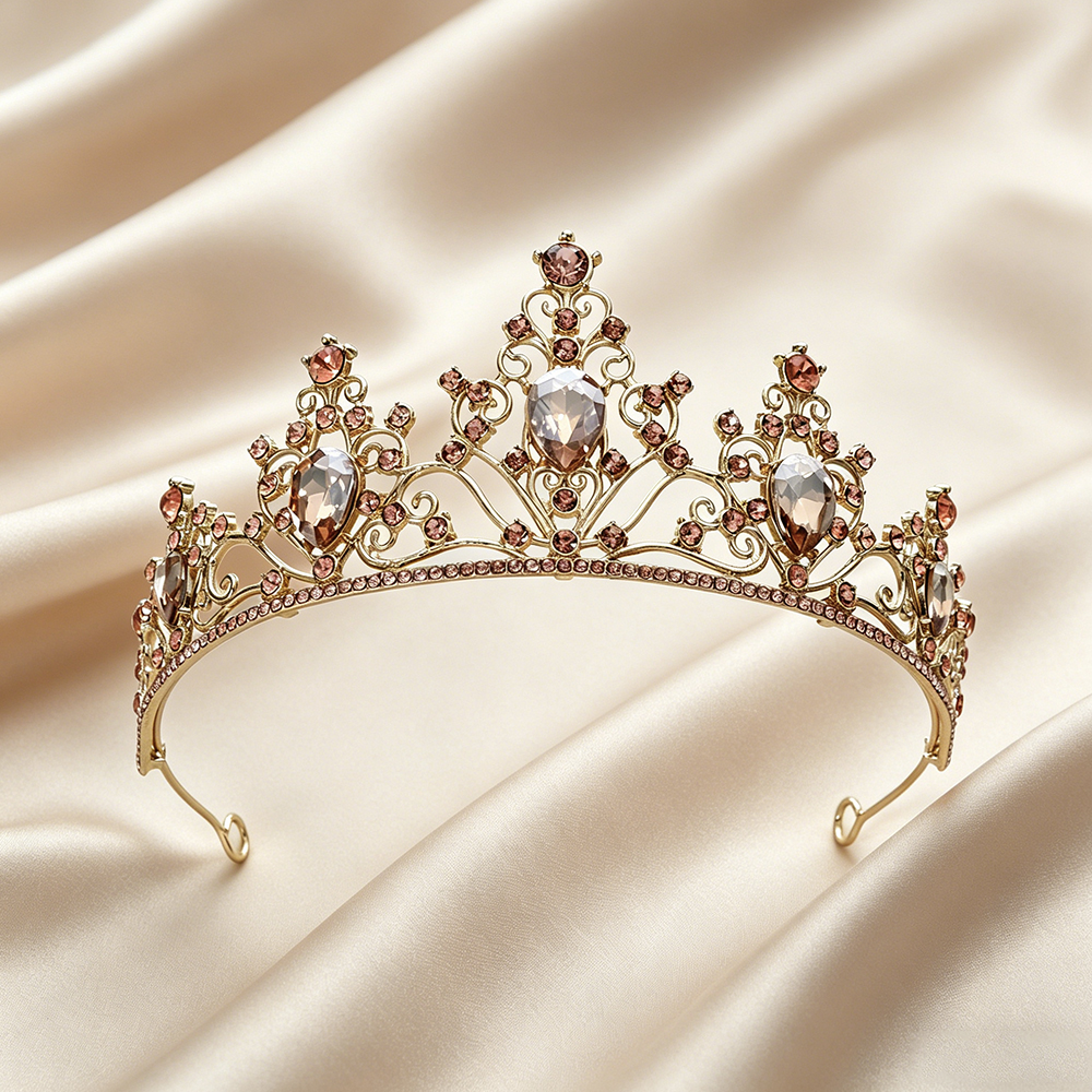 Baroque Bridal Tiara Sparkling - Elegant Decor & Lighting Llc 리뷰 및 가격