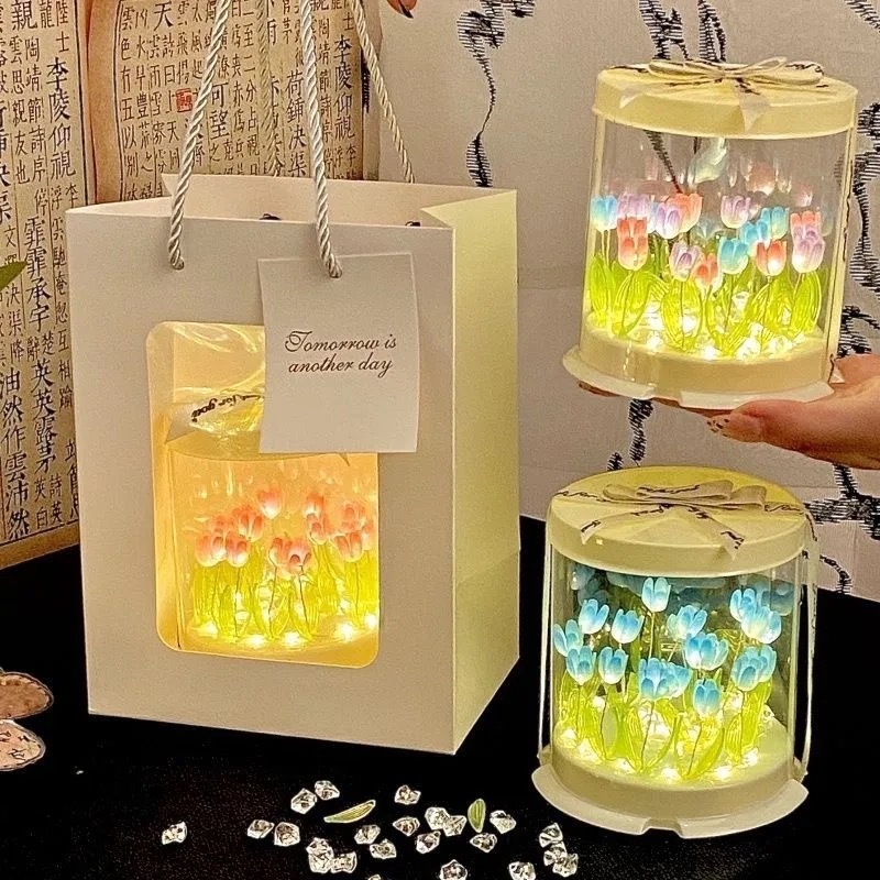 DIY Tulip Lamp Simulation Flow - Decor Lighting Table Lamps 리뷰 및 가격