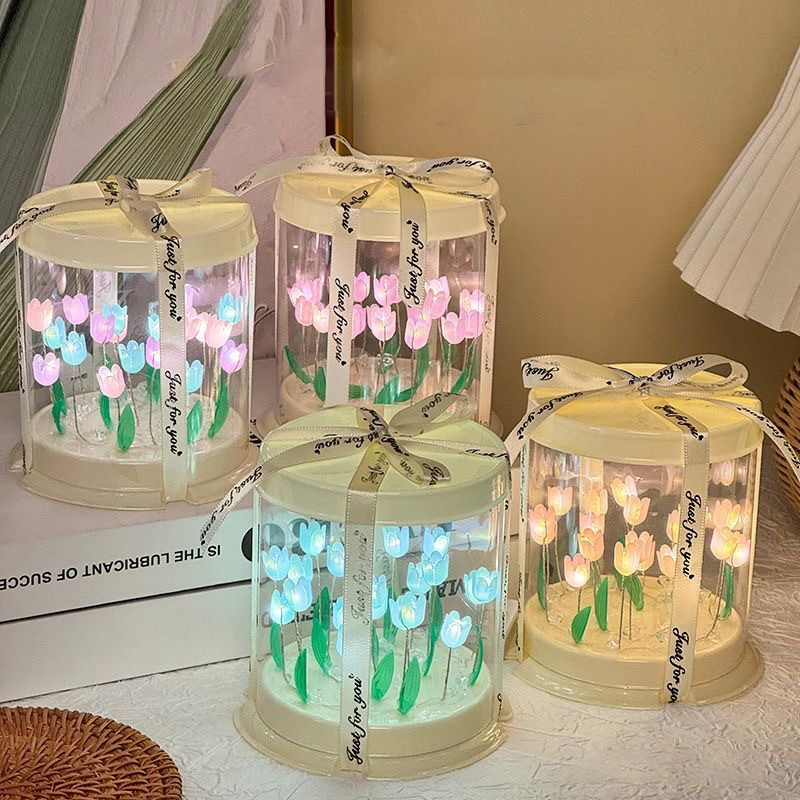 DIY Tulip Lamp Simulation Flow - Decor Lighting Table Lamps 리뷰 및 가격