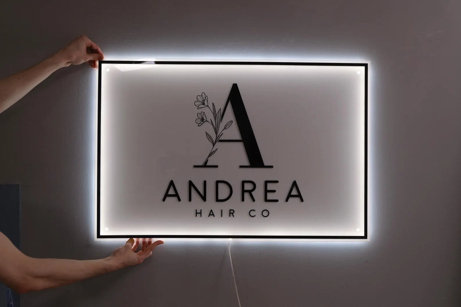 Custom Business Logo LED Sign  - Lighting Decor Company 리뷰 및 가격